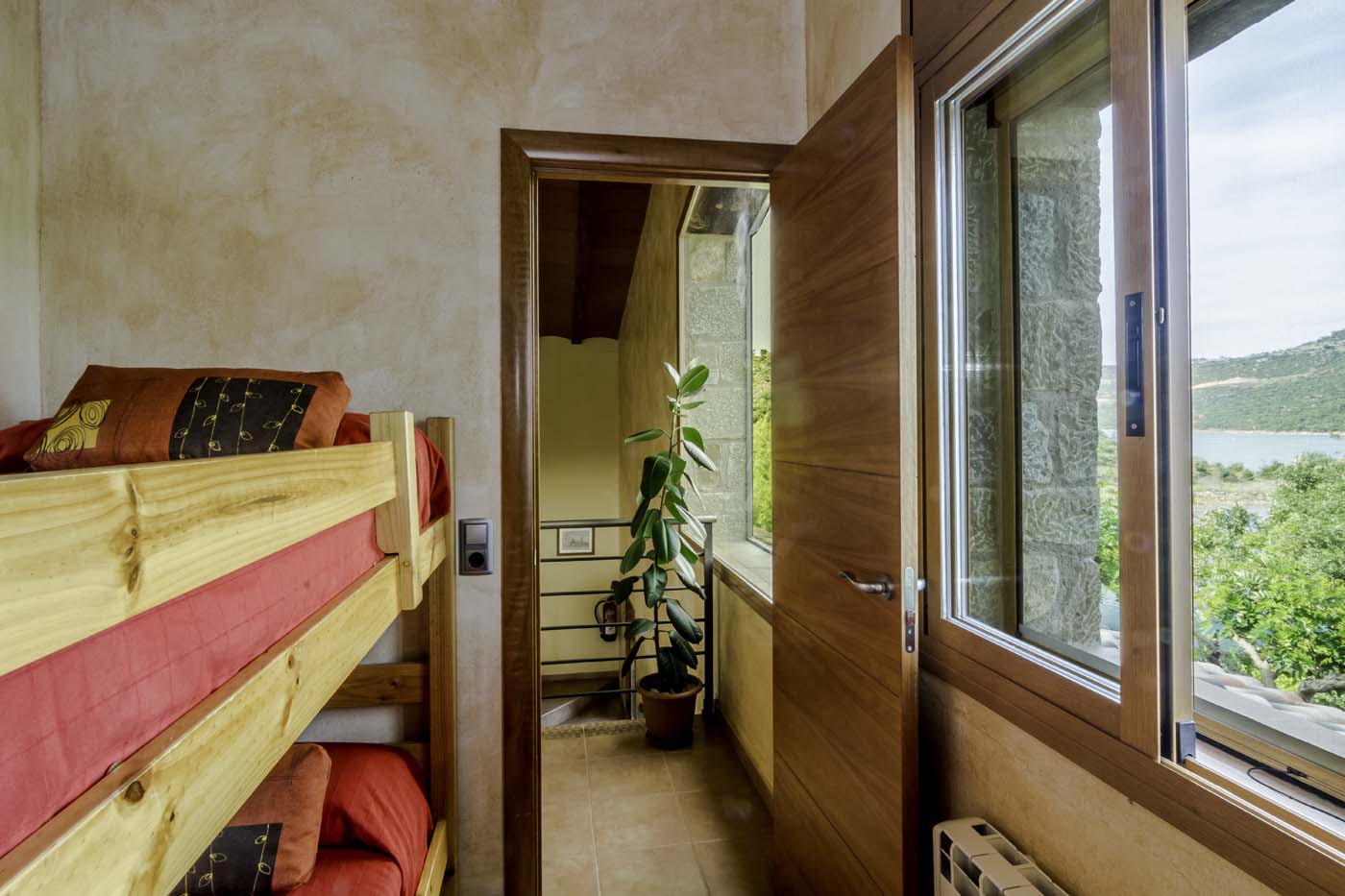 Habitación con literas (única habitación sin aire acondicionado)